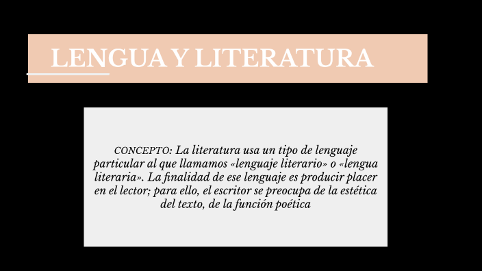 LENGUA Y LITERATURA by Mery Pérez Aroni on Prezi