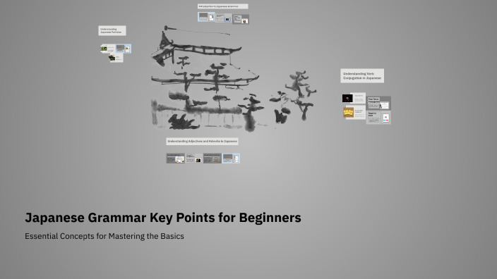 Japanese Grammar Key Points for Beginners by W Luv on Prezi