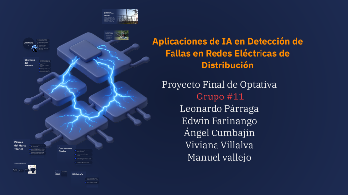 Aplicaciones de IA en Detección de Fallas en Redes Eléctricas de ...