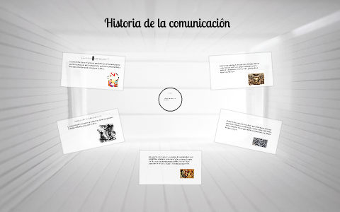 Historia de la comunicaciôn by Anni Còrdoba on Prezi