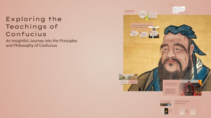 Exploring the Teachings of Confucius by Xiaohong Hu Mueller on Prezi