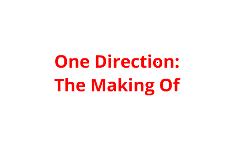 essay on one direction