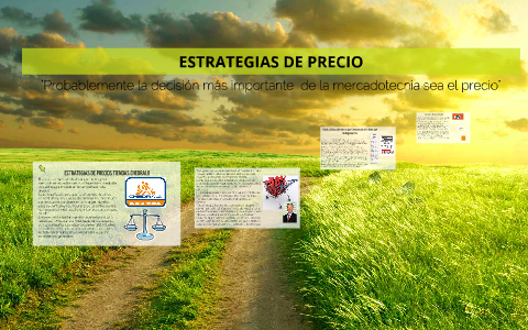 ESTRATEGIAS DE PRECIO By On Prezi