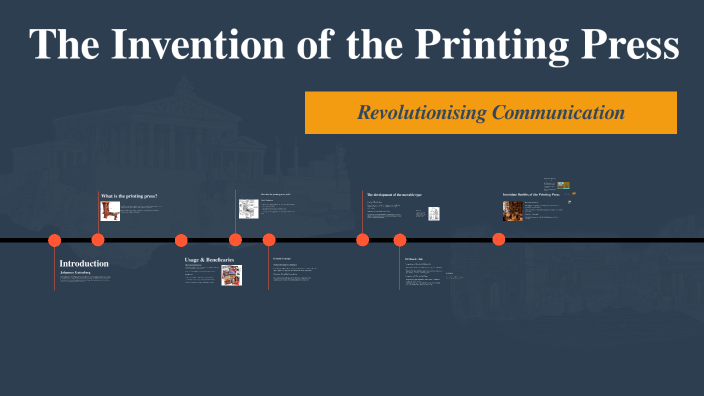 The Invention of the Printing Press by Rahina Umarji on Prezi