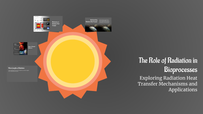 The Role of Radiation in Bioprocesses by Rakesh Kumar V on Prezi