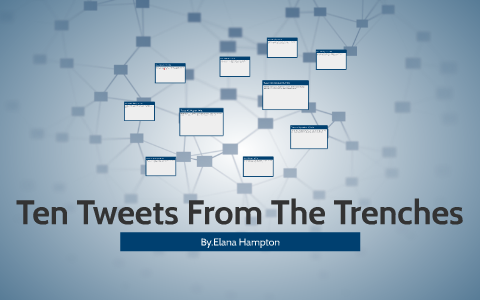 Ten Tweets From The Trenches by Elana Ha on Prezi