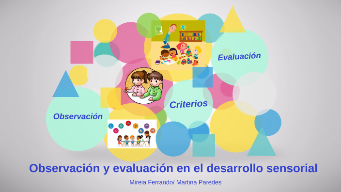 Observación y la evaluación en el desarrollo sensorial by M F.G on Prezi