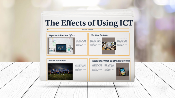 Igcse Ict Chapter 5 The Effects Of Using Ict By Ilham Fitriah Ahmad