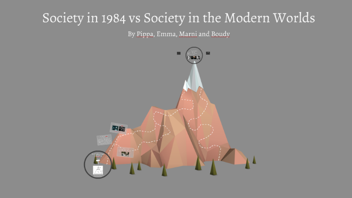 Society In 1984 Vs Society In The Modern Worlds By Marni White Society In 1984 Vs Society In The Modern Worlds By Marni White