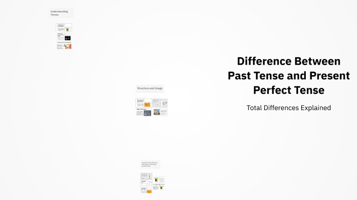 Difference Between Past Tense and Present Perfect Tense by Prince Roman ...