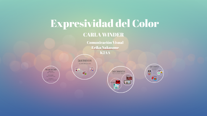 Expresividad del Color by CARLA WINDER