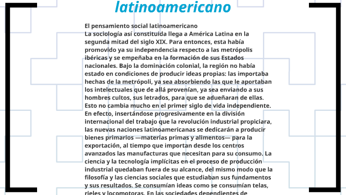 Sociologia en paises de habla hispana by Junner Farfan Fallu on Prezi