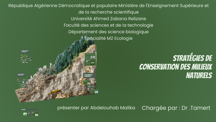 Stratégies de conservation des milieux naturels by Malika Abd on Prezi