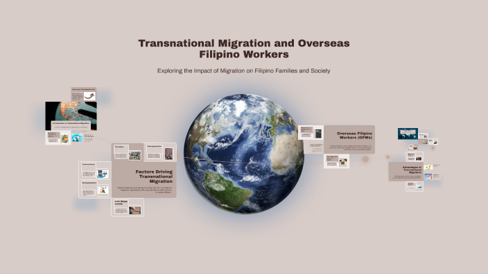 Transnational Migration and Overseas Filipino Workers by Brigette Kim ...