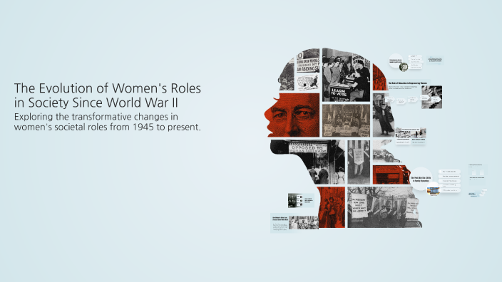 The Evolution of Women's Roles in Society Since World War II by ...