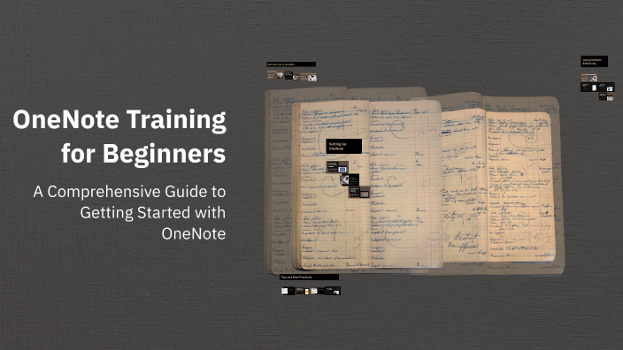 Training Guide Onenote OneNote Training for Beginners by Elsa Alcala on Prezi