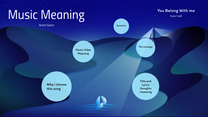 Music Meaning By Annie Saenz