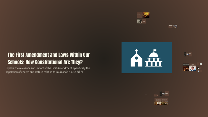 The First Amendment and Modern Legislation: A Comparative Analysis by ...