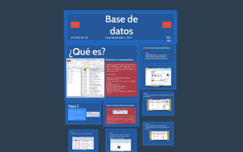 Base de datos by Valentina Sanchez on Prezi