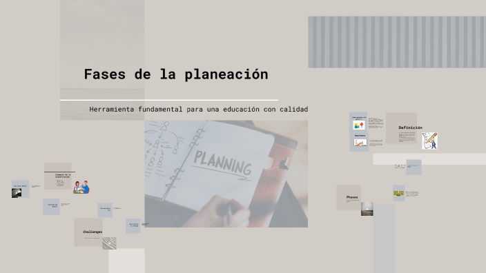 Fases de la planeación by Eusebia Mendoza Morgado on Prezi