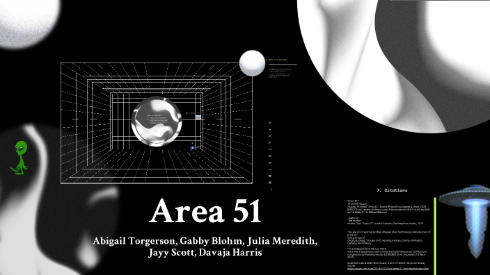 Area 51 presentation by Julia Meredith on Prezi