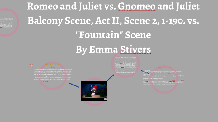 Romeo and Juliet vs. Gnomeo and Juliet by Emma Stivers on Prezi