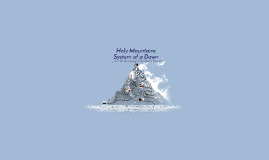 soad holy mountains lyrics