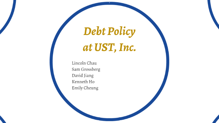 Debt Policy Emily Cheung