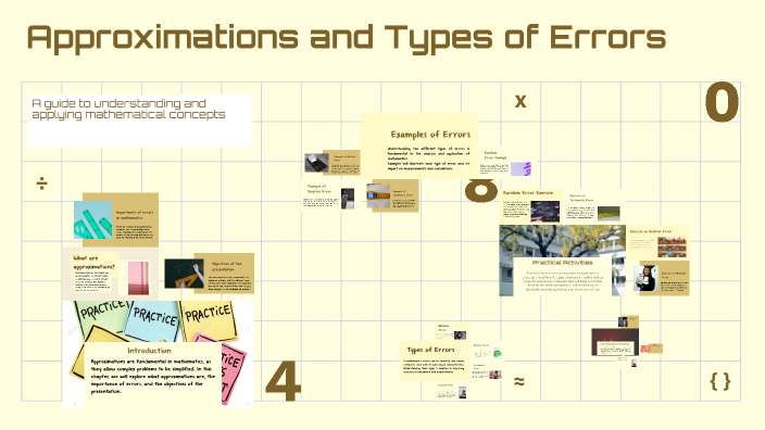 Approximations and Types of Errors by RICHARD LM on Prezi