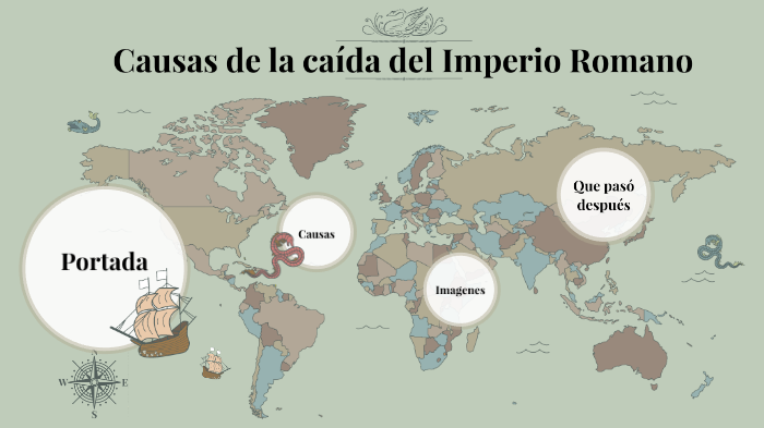 Causas de la caída del imperio romano by tiffany rodriguez y abigail ...