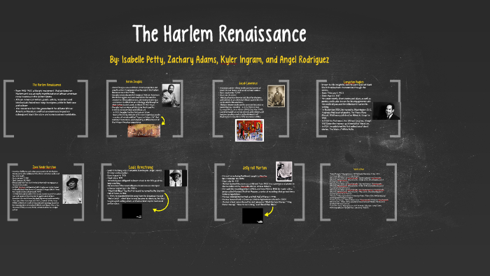 The Harlem Renaissance by Isabelle Petty on Prezi