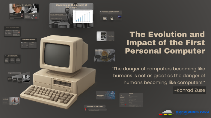 The Evolution and Impact of the First Personal Computer by tomi. 0711 ...