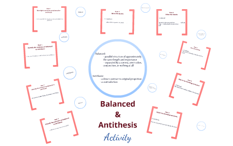 Antithesis examples picture