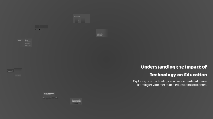 Understanding the Impact of Technology on Education by omer ahmet on Prezi