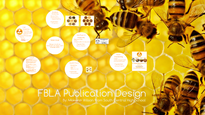 Fbla Visual Design Presentation Example FBLA Publication Design Project by Makenzi Wilson on Prezi