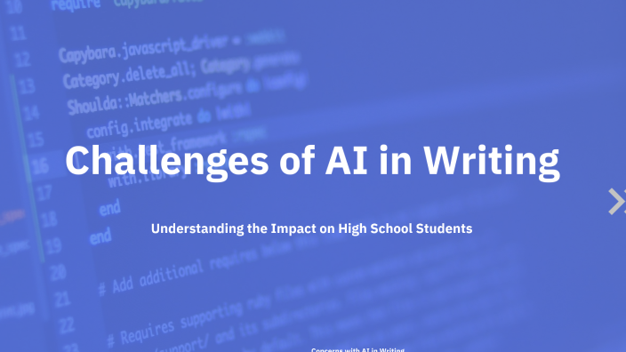 Challenges of AI in Writing by Katie Martin on Prezi