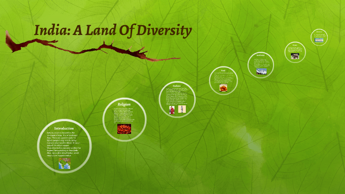 India A Land Of Diversity by Tavian Augustus on Prezi