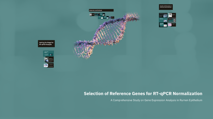 Selection of Reference Genes for RT-qPCR Normalization by Isabella ...