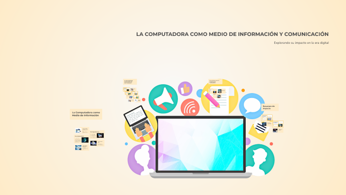 LA COMPUTADORA COMO MEDIO DE INFORMACIÓN Y COMUNICACIÓN by sofia torres