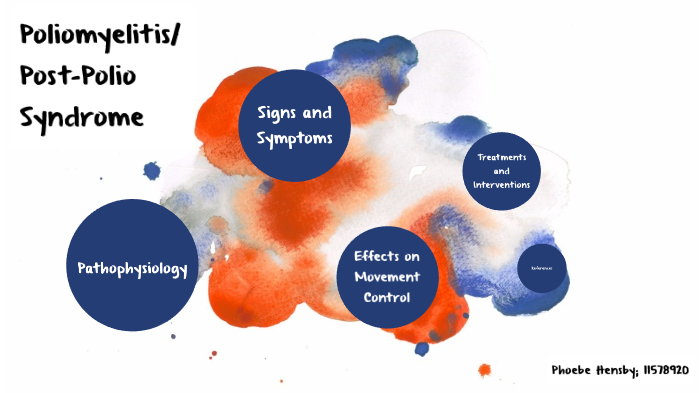 poliomyelitis post polio syndrome