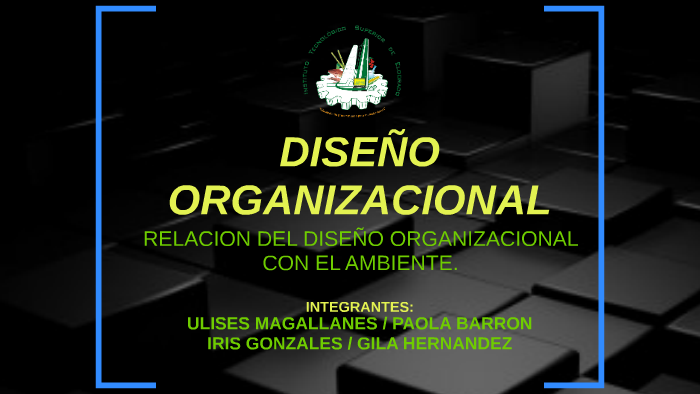 Relación entre el ambiente y el diseño organizacional by Ulises