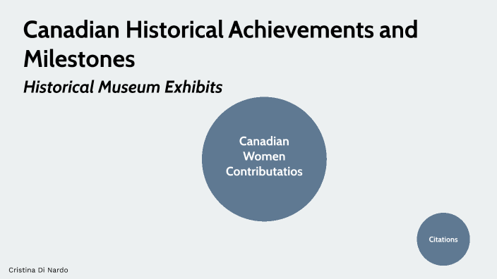 History CPT Museum Exhibit by Cristina Di Nardo on Prezi