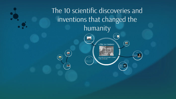 The 10 scientific discoveries that changed the humanity. by Thiago ...