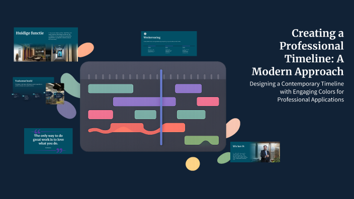 Creating a Professional Timeline: A Modern Approach by Tristan v ...
