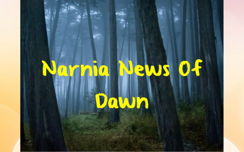 narnia book presentation