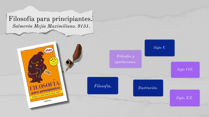 ¿Filosofía para principiantes? by Maximiliano Salmerón on Prezi
