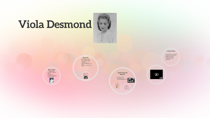 Viola Desmond by Anna Wallace on Prezi