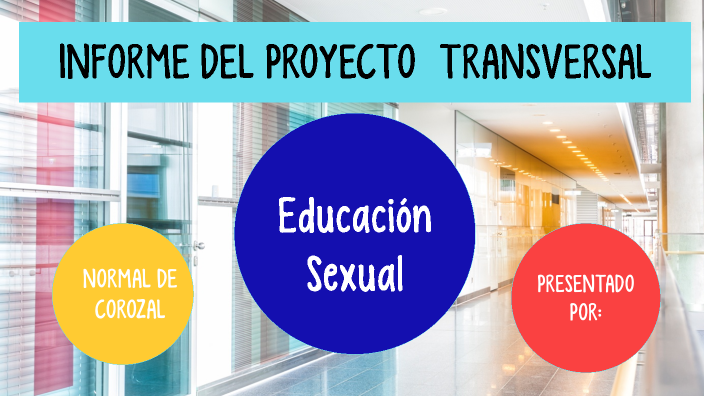 Informe Del Proyecto Transversal De Educacion Sexual By Osneyder