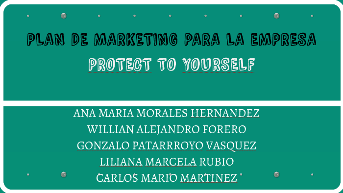 PLAN DE MARKETING PARA LA EMPRESA by Aniie Morales Hdz on Prezi