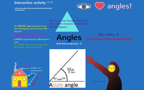 An obtuse angle is greater than 90 degrees but less than 180